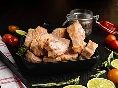 Costilla de cerdo ahumada